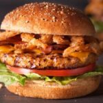 BBQ Chicken Burger (with/without cheese)